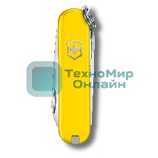 Нож перочинный Victorinox Classic Sunny Side (0.6223.8G) 58мм 7 функций карт.коробка