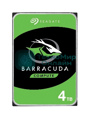 Жесткий диск Seagate Barracuda 3.5 4Tb 5400RPM OEM SATA 6Gb/S 256MB ST4000DM004