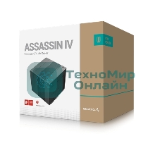 Кулер для процессора DEEPCOOL ASSASSIN IV черный, 120 мм, алюминий/медь, 1700 об/мин, 29.3 дБ, 4 pin, 280 Вт, 164 мм