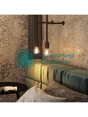 Лампа светодиодная филаментная Gauss 10Вт цок.: E27 шар 220B 2700K св. свеч. белый теп. A60 (упак.: 10 шт) (102802110)