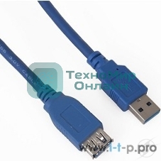 Кабель-удлинитель VCOM VUS7065-1.8M USB3.0 Am-Af 1,8m