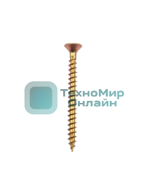 Саморез универсальный Kranz 3.5х40, желтый цинк, короб (200 шт./уп.)