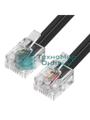 Телефонный шнур Greenconnect удлинитель для аппарата 10.0m GCR-TP6P4C-10.0m, 6P4C (джек 6p4c - jack 6p4c) белый Greenconnect Телефонный шнур удлинитель для аппарата 10.0m GCR-TP6P4C-10.0m, 6P4C (джек 6p4c - jack 6p4c) белый