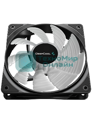 Вентилятор для корпуса DEEPCOOL RF120 FS черный, 120 мм, 1500 об/мин, 27 дБ, 4 pin