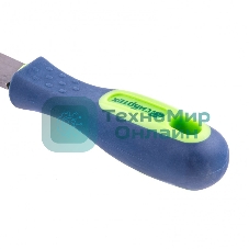 Напильник Сибртех, 150 мм плоский, двухкомпонентная рукоятка, №2