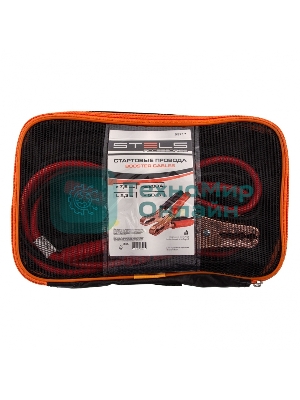 Провода стартовые Stels 55917 200 А, 2,3 м, сумка на молнии