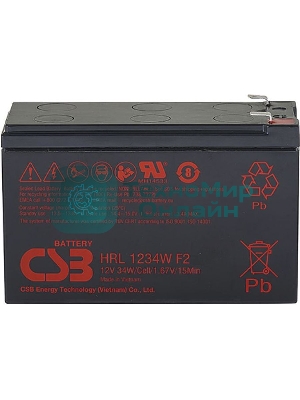 Батарея для ИБП CSB HRL 1234W (12V, 9Ah)