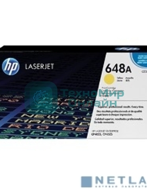 Картридж лазерный HP CE262A желтый для CLJ CP4025/CP4525 11000 стр.