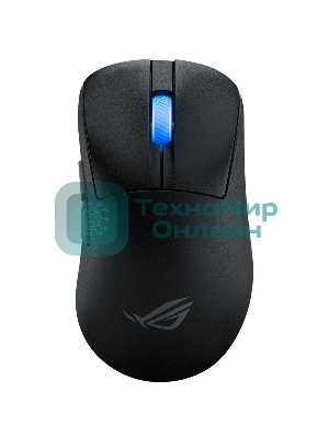 Мышь беспроводная/проводная ASUS ROG Keris II ACE черный, 42000 dpi, радиоканал, Bluetooth, USB, кнопки - 6