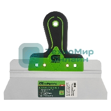 Шпатель фасадный Сибртех нержавеющая сталь 420S45, 250 мм, двухкомпонентная рукоятка