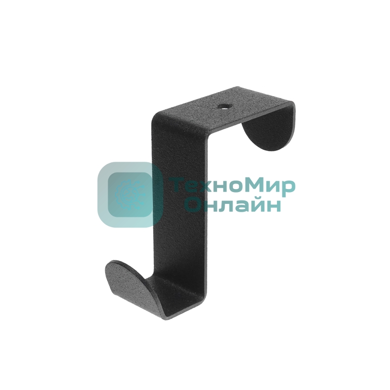 Держатель Rexant для хранения одежды в стиле лофт, крепление на дверь, 3 штуки, черный