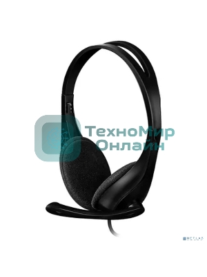 Гарнитура A4Tech HU-9 чёрный, проводная