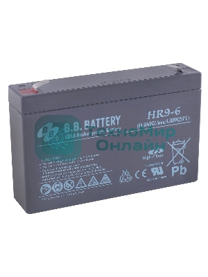 Батарея для ИБП B.B.Battery HR 9-6 6В 9А·ч