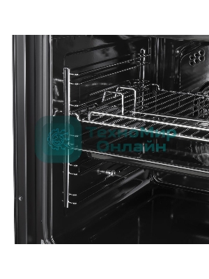 Шкаф духовой электрический Maunfeld EOEM516S, встраиваемый, 51л, дверца с 2 стеклами, нержавеющая сталь