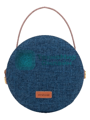 Колонка портативная Hyundai H-PAC520 синий 8W 1.0 BT/3.5Jack 10м 2200mAh