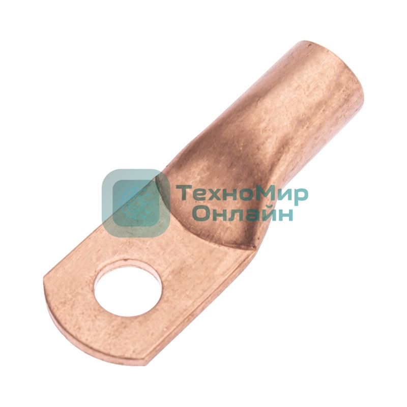 Наконечник медный Rexant ТМ 50-12-11 (50 мм² - Ø11 мм) (в упак. 5 шт.)