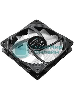 Вентилятор для корпуса DEEPCOOL RF120 FS черный, 120 мм, 1500 об/мин, 27 дБ, 4 pin