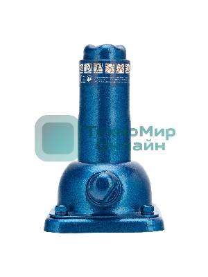 Домкрат механический бутылочный Stels 2 т, h подъема 210–390 мм, 2 части (домкрат, ручка)