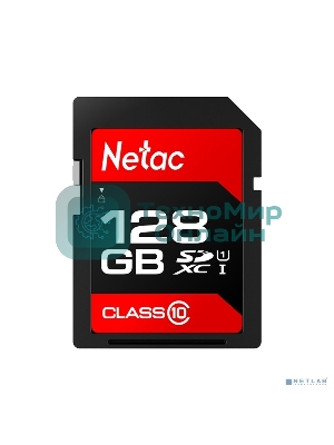 Флеш карта Netac P600 SDHC 128Gb U1/C10 up to 80Mb/s, retail pack