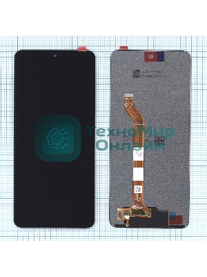 Дисплей для Huawei Honor X40 GT (OLED), черный