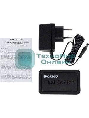 Коммутатор неуправляемый 5-портовый 10/100 Мбит/с ORIGO OS1105/A1A