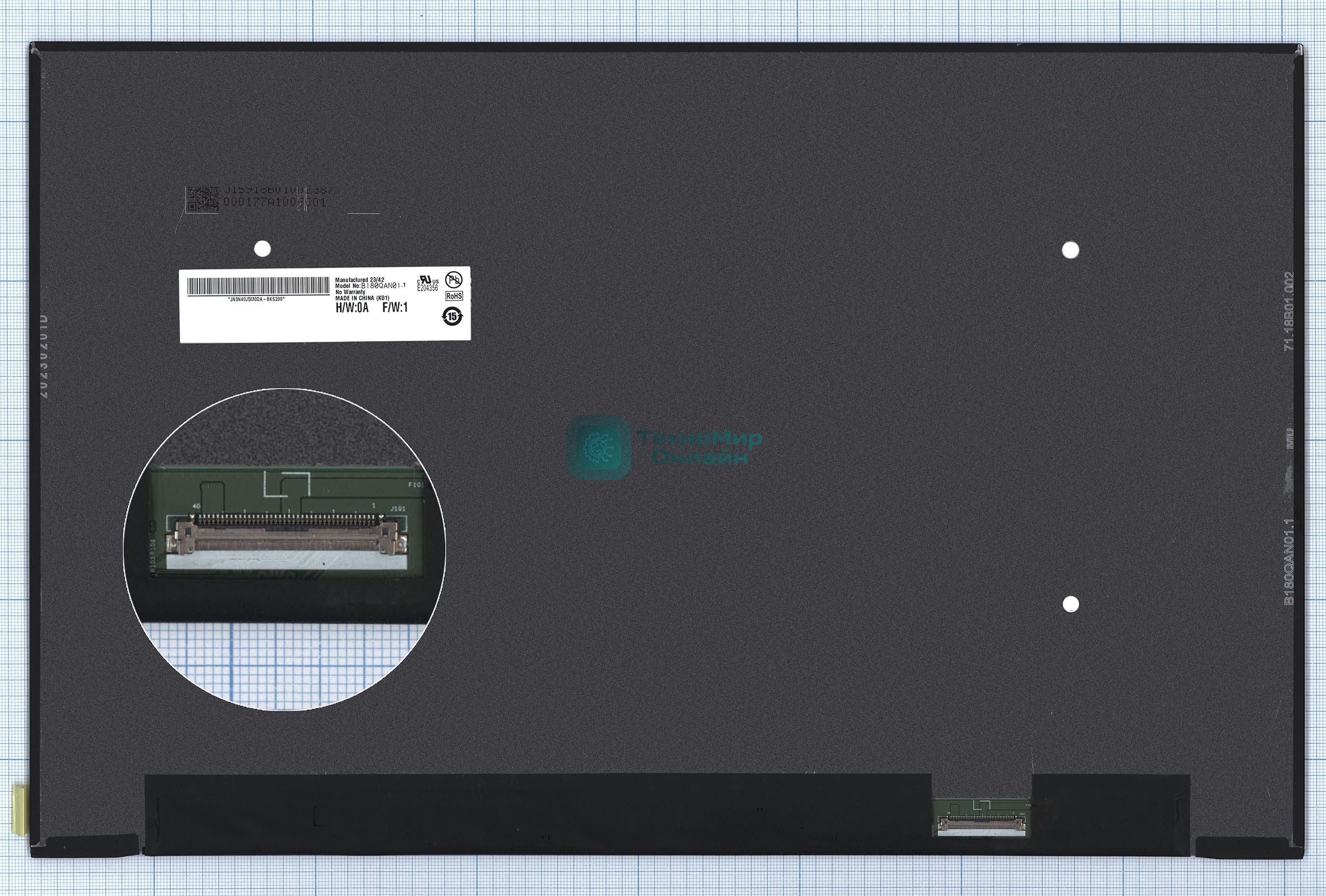 Матрица B180QAN01.1