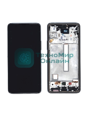 Дисплей для Samsung Galaxy A53 SM-A536 с рамкой черный