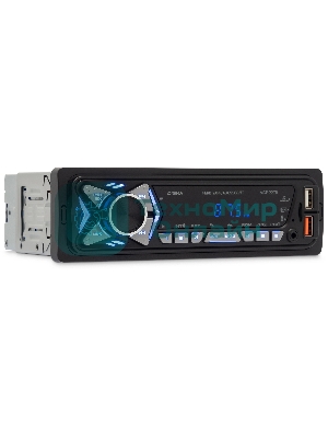 Автомагнитола Digma MCP-227B, 1 DIN, Bluetooth, USB Type-A, AUX, пульт ДУ