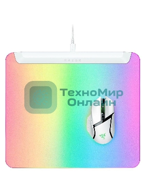 Игровой коврик для мыши Razer Firefly V2 Pro белый Hard Surface Mouse Mat