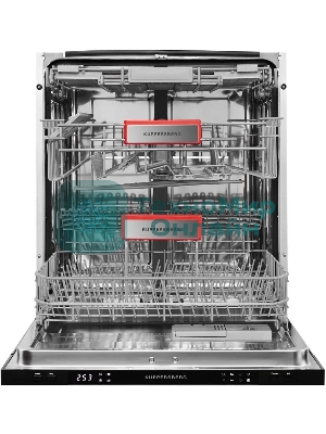 Встраиваемая посудомоечная машина Kuppersberg GS 6057, серебристый, 59.6 см, 15 компл., 49 дБ, класс A++