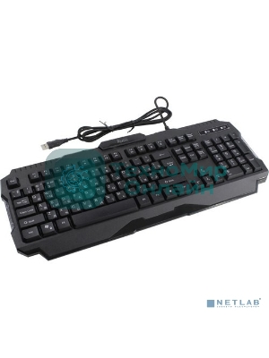 Клавиатура проводная игровая Smartbuy RUSH Warrior 308 USB черная SBK-308G-K