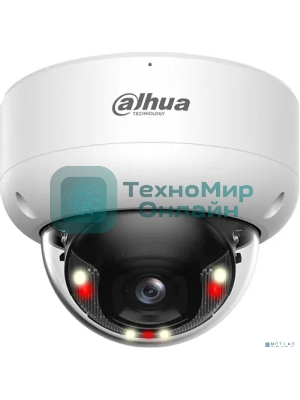 Камера видеонаблюдения IP Dahua DH-IPC-HDBW3449EP-AS-IL-0280B 2.8-2.8мм цв.