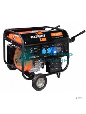 Электрогенератор бензиновый Patriot GP 7210LE, 6.5 кВт, 78 дБ, 86 кг