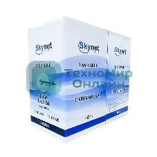 Кабель SkyNet Light FTP outdoor 4x2x0,46, медный, FLUKE TEST, кат.5e, однож., 305 м, box, черный