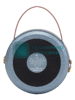 Колонка портативная Hyundai H-PAC520 синий 8W 1.0 BT/3.5Jack 10м 2200mAh