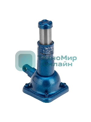 Домкрат механический бутылочный Stels 2 т, h подъема 210–390 мм, 2 части (домкрат, ручка)