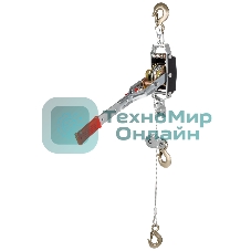 Лебедка рычажная Matrix тяга - 4 т, подъем 1.6 т, двойное храповое колесо