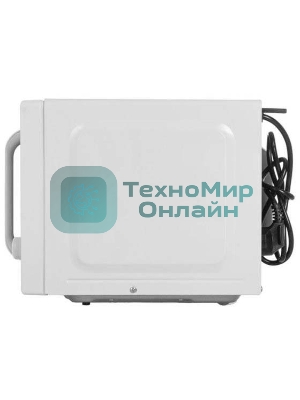 Микроволновая печь Midea AM820CUK-W белый, 20 л, 800 Вт, переключатели - кнопки, поворотный механизм
