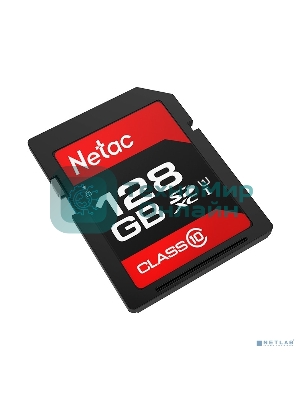 Флеш карта Netac P600 SDHC 128Gb U1/C10 up to 80Mb/s, retail pack