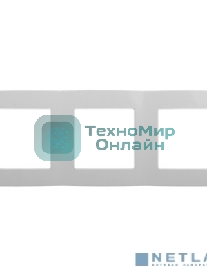 Рамка на 3 поста, ЭРА 12-5003-01 12, белый