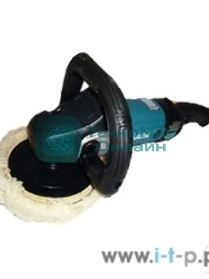 Полировальная шлифмашина Makita 9237CB ПолировШМ,1200Вт,ф180мм,0-3200об\м,3.4кг,кор