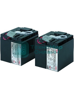 Батарея для ИБП APC RBC55 APC Replacement Battery Cartridge (2 шт. в уп-ке)