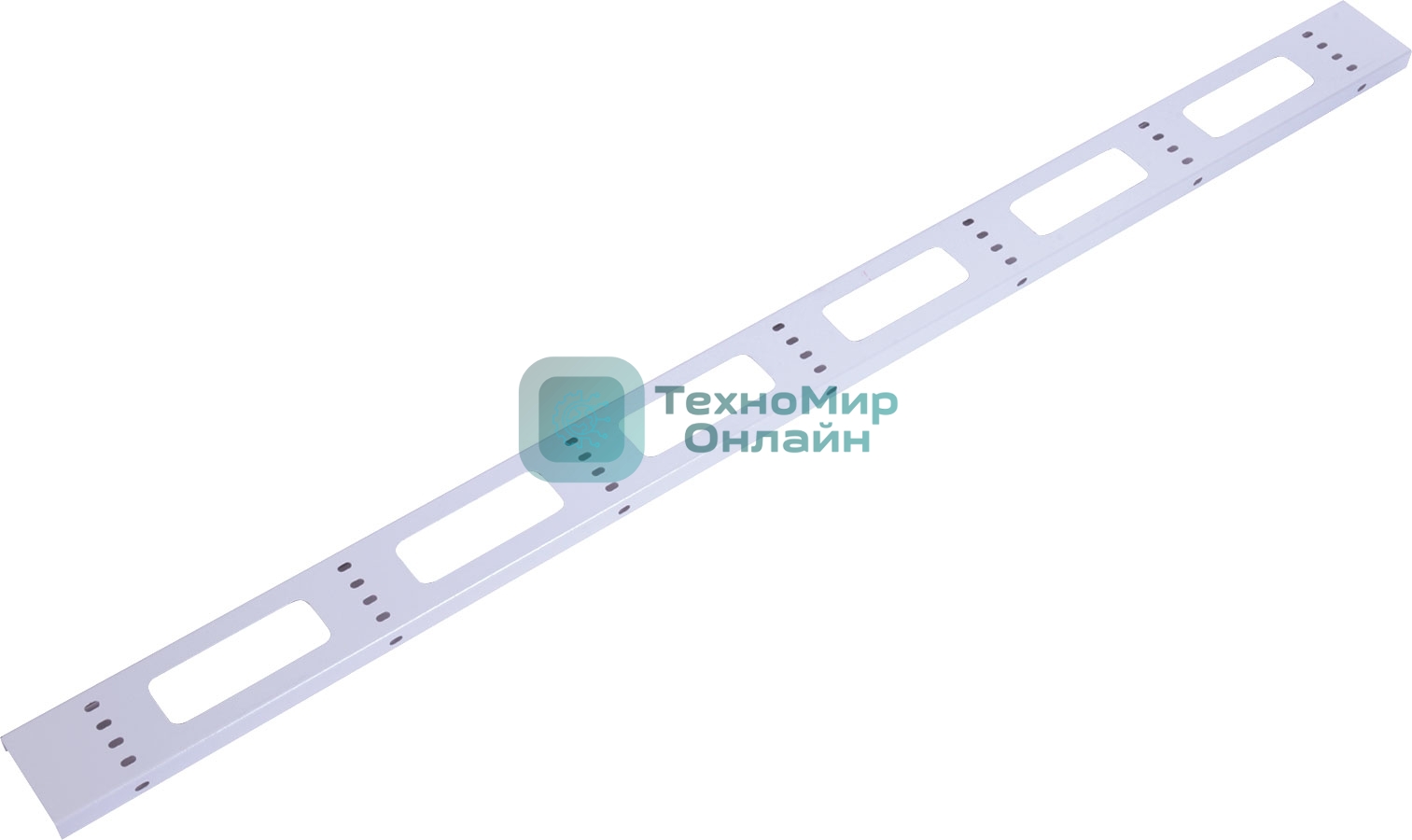 Вертикальный кабельный органайзер для стойки внешний с окнами, ширина 95мм 42U (ВКО-СТК-42)