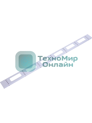 Вертикальный кабельный органайзер для стойки внешний с окнами, ширина 95мм 42U (ВКО-СТК-42)