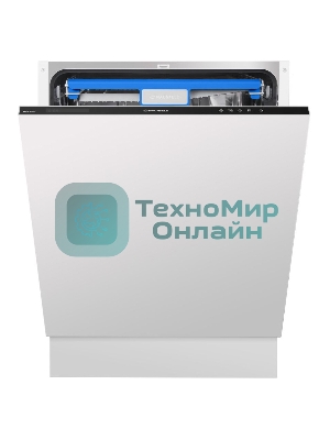 Встраиваемая посудомоечная машина Maunfeld MLP-12IM, черный, 59.8 см, 14 компл., 44 дБ, класс A++