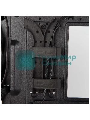 Компьютерный корпус Hiper PB81 черный без БП ATX 3x120мм 2xUSB2.0 2xUSB3.0 audio bott PSU