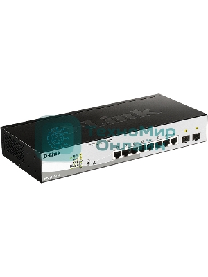 Коммутатор D-Link DGS-1210-10P/F3A 8G управляемый
