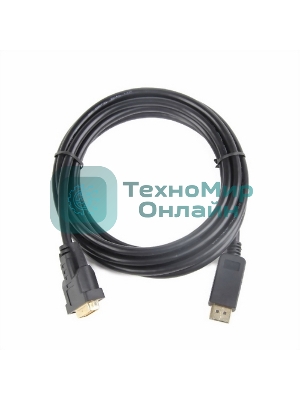 Кабель-переходник Cablexpert DisplayPort (M) в DVI-D (M) 1.8м (CC-DPM-DVIM-6)