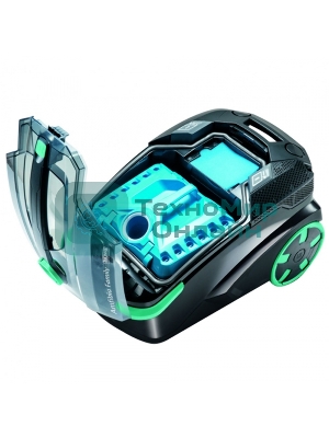 Моющий пылесос Thomas DRYBOX AMFIBIA FAMILY черный/бирюзовый, 325/1700Вт, уборка влажная/сухая, пылесборник контейнер 2.6 л