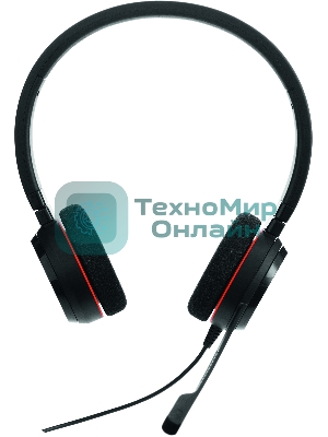 Гарнитура Jabra Evolve 20 MS Stereo USB чёрный, проводная